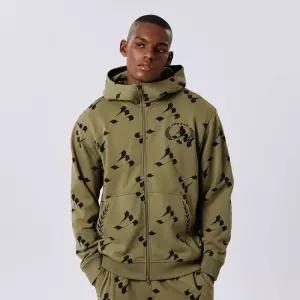 스파이더 남성 로키 헤비 스? 후드 집업 SPJFCNFT301MOLV [백화점 매장판]