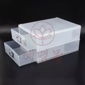 혜명몰 아이박스 2단 대형 카툰박스 옷장손잡이 소형서랍 다용도 티백보관함