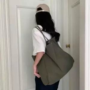 빅사이즈 대형 코튼 에코백 토트백 숄더백 여성 여행