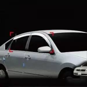 [CAR] 썬바이저 뉴SM5 크롬 빗물받이 4P