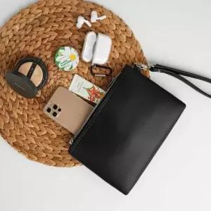 모노톤 컬러 클러치백 손목스트랩 손가방 데일리백