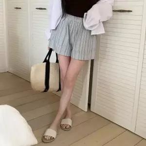 [하프클럽/]여성 휴양지룩 이지 리조트 단가라 반바지