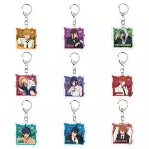 레제피규어 주술회전 체인소 맨 애니메이션 캐릭터 아크릴 키체인 마키마 파워 아키 엔젤 레제 덴지 휴일