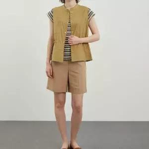 [하프클럽/] DP01 차이나넥  스트링베스트 VVOCQC4M3431