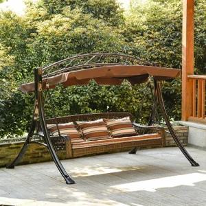 야외 스윙체어 3인 흔들 테라스 발코니 그네 베란다 벤치 의자