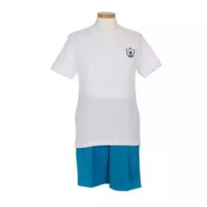 [하프클럽/]교복몰 화이트라인 체육복 하복 세트 (성호중) 생활복