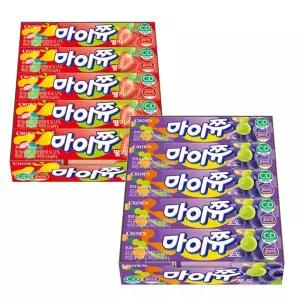 마이쮸 스틱 포도 15개 + 딸기 15개