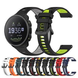 POLAR Grit X2 X Pro Titan 시계용 22mm 실리콘 스트랩 Vantage M3 M2 M/V3/IGNITE 3 2/Unite 스포츠 팔찌