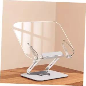 투명독서대 회전형 높이조절 책거치대 아크릴 공부 수험생용