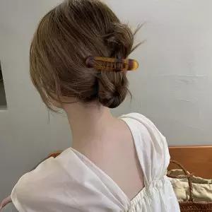 일자 올림머리집게핀 긴머리 헤어 앞머리집게핀 옆머리 집게 악어핀 고정 대형
