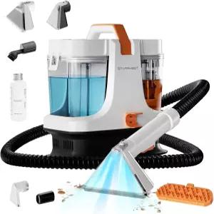 반려동물 얼룩 소파 청소기용 스타리봇 휴대용 카펫 업홀스터리 18Kpa 강력 흡입력 자동차/자동 디테일러