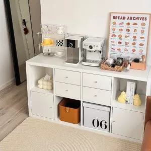 벽걸이 책장 선반장 벽걸이책장 진열대 수납장