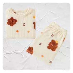 실내복 잠옷 부드러운 수면잠옷 상하세트 극세사잠옷