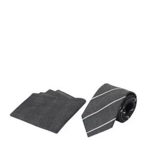 [브렌우드]레지멘탈 패턴 지퍼타이 헹커칩 세트 BEAIX24312GYM_DJ