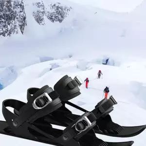 (다올)미니 스노우 플레이트 보드 숏스키 스케이트 스키화