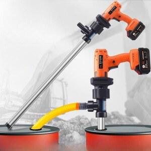 배관 충전식 드럼통자바라 자바라 10A 급유 전동 이송기 전동오일펌프 전기 자동 디젤