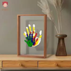 손자국 액자 DIY 손바닥 핸드프린트 가족 추억 투명