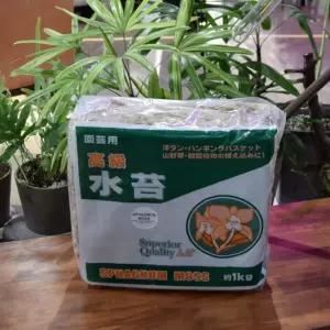 원예용품 천연수태 (1Kg) 건조압축 풍란 난 재배용 [BCY28186]