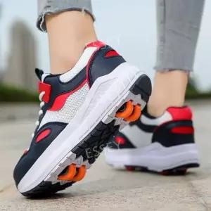 신형 성인 간편한 바퀴달린 성인용 운동화 신발 롤러슈즈