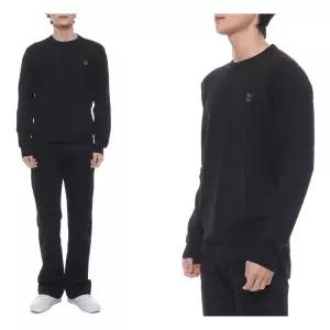 [매장정품] [메종키츠네(잡화)]24SS 남성 볼드 폭스헤드 패치 울 니트 (MM00815KT1036 P199 24S)