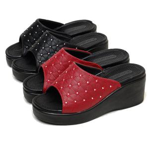 여성슬리퍼 사무실 쿠션슬리퍼 단체 비치용 키높이 통굽 굽7Cm SW은하수하모니