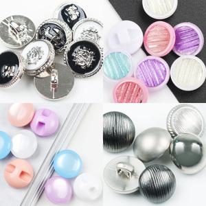 단추 블라우스 셔츠 남방 와이셔츠 금장단추 캐릭터:-블라우스