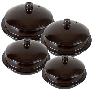 국산 황토 옹기 내열냄비 1~5호 뚝배기 찌개 계란찜냄비 무독성