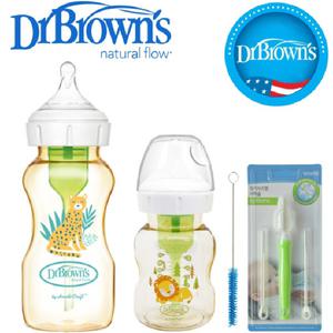 닥터브라운 옵션스플러스 데코 젖병  PPSU 150ml/270m 1P