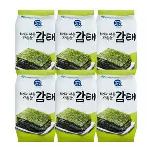 [충남서산]감태 4gx6봉 도시락 실속형 소포장깔끔