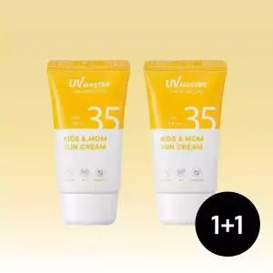 [2개]유브이 마스터 키즈 앤 맘 선크림 45ml