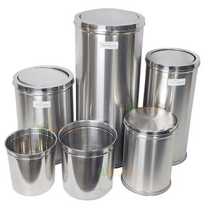 미니뱅뱅이형 스텐휴지통9L~35L/쓰레기통/원형휴지통/뱅뱅이휴지통/소형휴지통/스윙휴지통