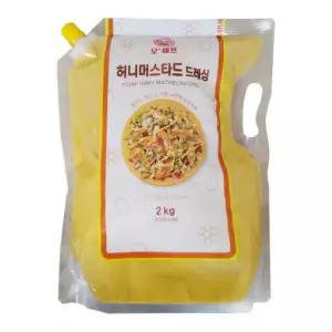 오뚜기 오쉐프 허니 머스타드 드레싱 2kg 1개