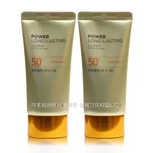 더페이스샵 파워 롱래스팅 선크림 80mlx2ea 썬크림 자외선차단