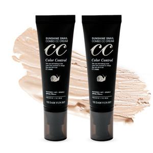 예담윤빛 썬샤인 스네일 콤보 씨씨크림 SPF45 PA+++ 달팽이 CC크림 50ml