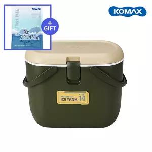 코멕스 아이스탱크 밀리터리그린 14리터 캠핑 쿨러박스 (+아이스팩)