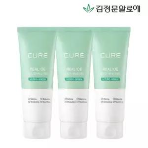 큐어 리알로에 수딩젤 150ml 3개