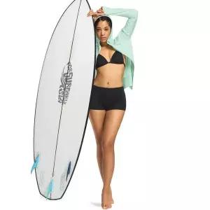 [보리보리/테슬라 주니어]테슬라 여성 솔리드 후드집업 긴팔 래쉬가드