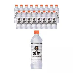 게토레이 레몬 제로 600ml, 18개