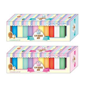 프렌즈 3000 12색 클레이세트/점토놀이/촉감놀이/클레이세트