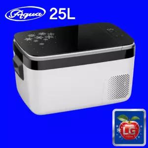 아쿠아하이텍 캠핑카 차량용 미니냉장고 냉동고 25L 이동식 휴대용 자동차 냉장고