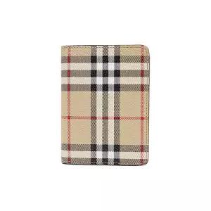 버버리 빈티지 체크 카드 반지갑 8073975 A7026