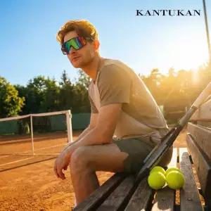 칸투칸 편광 와이드 미러 렌즈 스포츠 고글 CTC-002G 블랙미러 UV 400차단