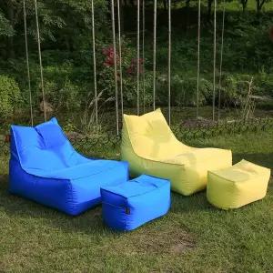 블랙에디션 라운저 WL800 완벽방수 빈백소파 [빈백+풋스툴]