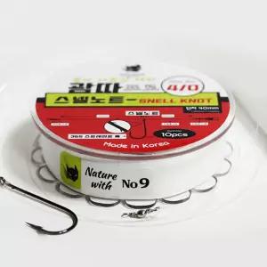 캣츠크로우 광따 프로 스넬 노트 광어다운샷 채비 스트레이트 훅