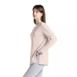 테슬라 오버핏 긴팔 커버업 티셔츠