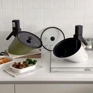 통돌이삼겹살 고기굽는기계 통돌이 삼겹살 오토웍 회전 프라이팬 검정 오븐 검은색 전기