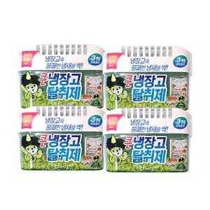 산도깨비 큰 냉장고 탈취제 녹차성분 냉장고 냄새제거 420g x4개