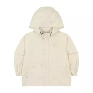 캉골키즈 스프링 뉴 컬러 후디드 라이트 점퍼 QA 0005 아이보리
