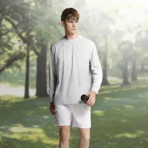 테슬라 남성 소로나 자외선차단 쿨링 사계절 오버핏 긴팔 티셔츠