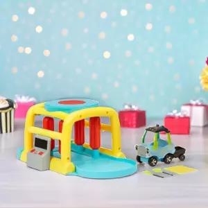 리틀타익스 레츠고 세차장 자동차 미니카 장난감 역할놀이 트레일러 트럭 컬러체인지 새차장